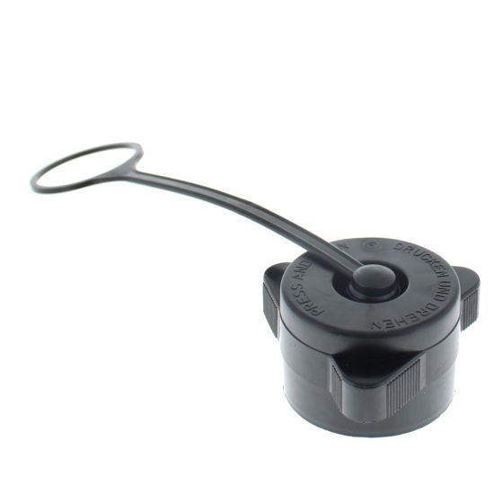 Childproof Cap Black for Fuels, Lubricants, Canisters - 0000 881 0115