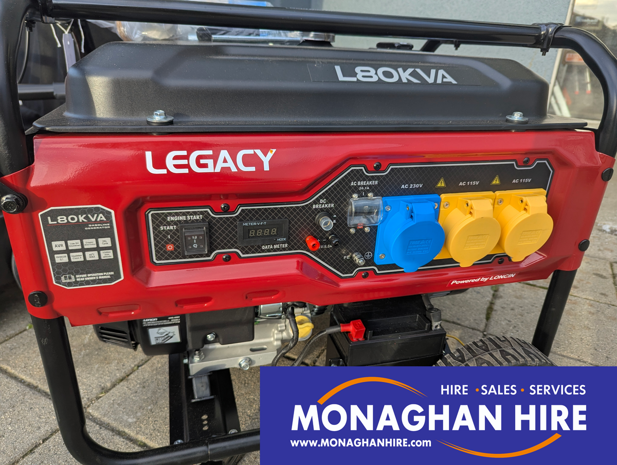 Legacy 8KVA Petrol Generator