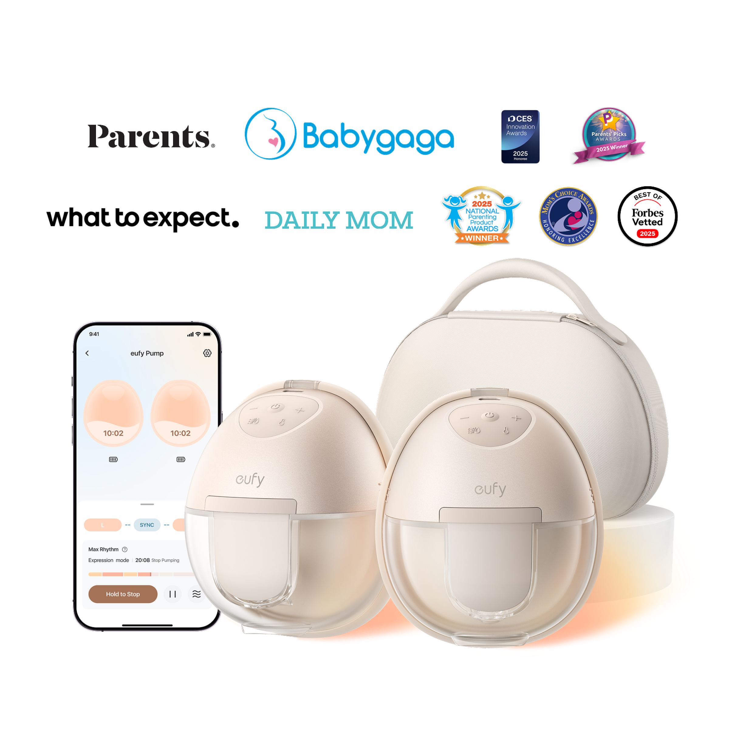 eufy Wearable Breast Pump S1 Pro T8D04321