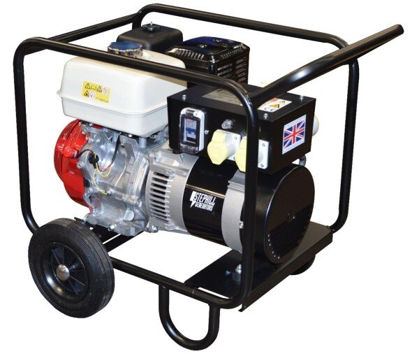 STEPHILL SE7500ECTK1 FUSION PETROL GENERATOR 7.5KVA GP0042H