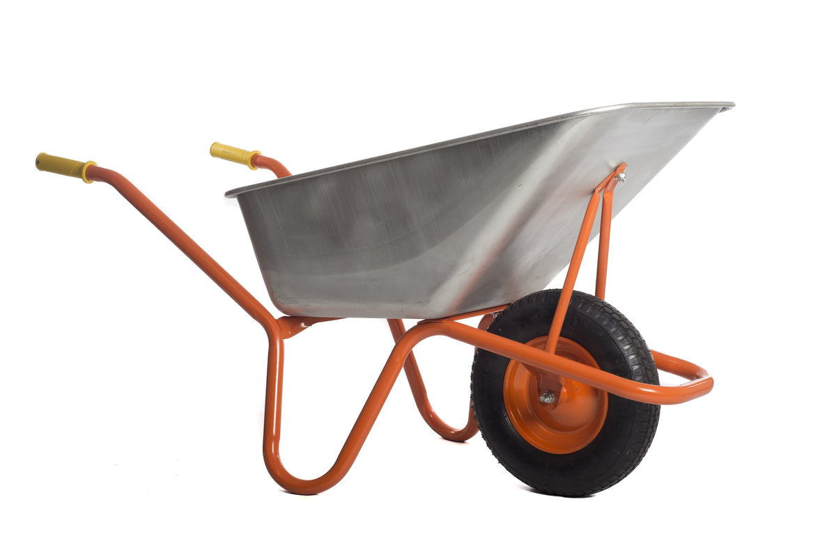 VICTOR WHEELBARROW 120L STEEL TUB WB6306