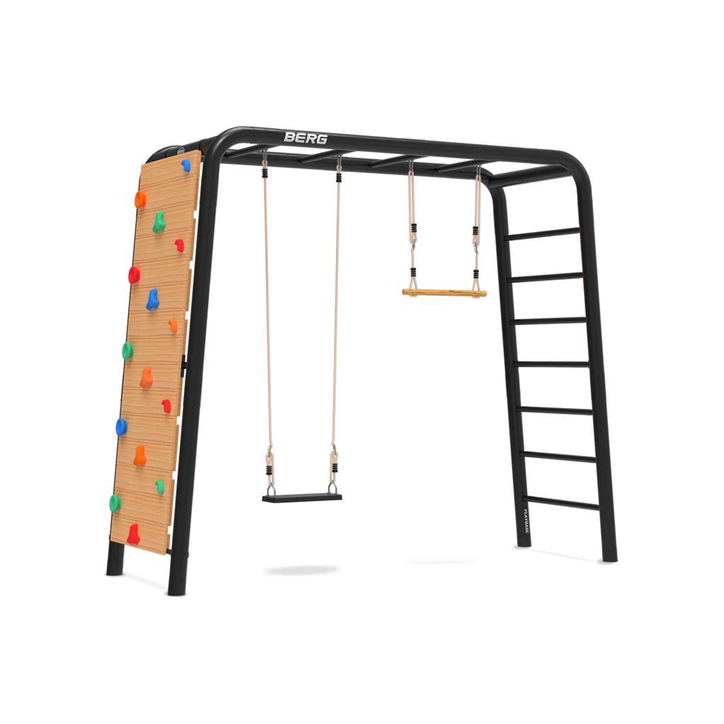 BERG Playbase Medium TL (Rubber seat+Trapeze+Climbing wall) Berg