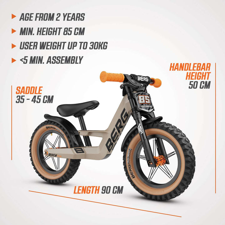 BERG Biky Trail Sand Handbrake Item No. 24.74.77.00