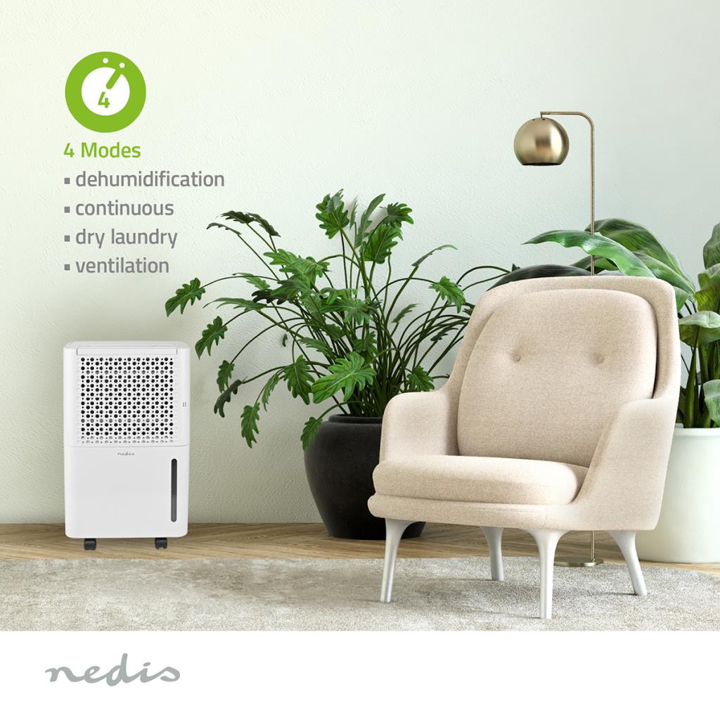 NEDIS DEHUMIDIFIER 10LTRS PER DAY 405831