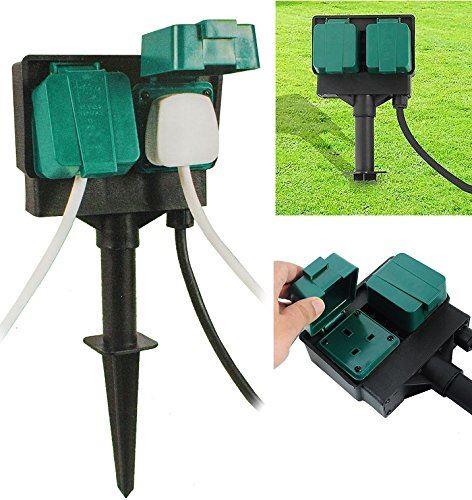 Twin Outdoor Garden Socket