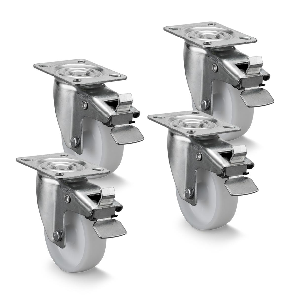 Van Vault Castor Set (Van Vault 2 & 3) 4pk S10095