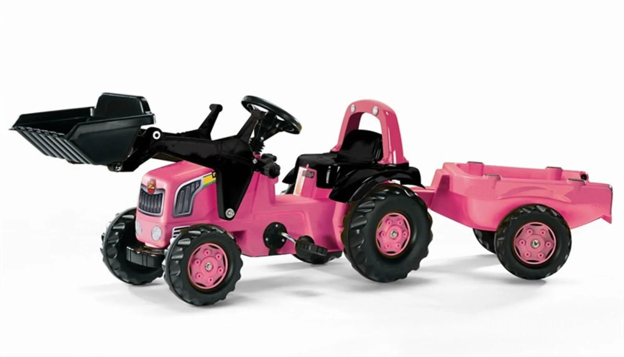 Rolly Kid Pink Tractor, Trailer & Loader S26/02453