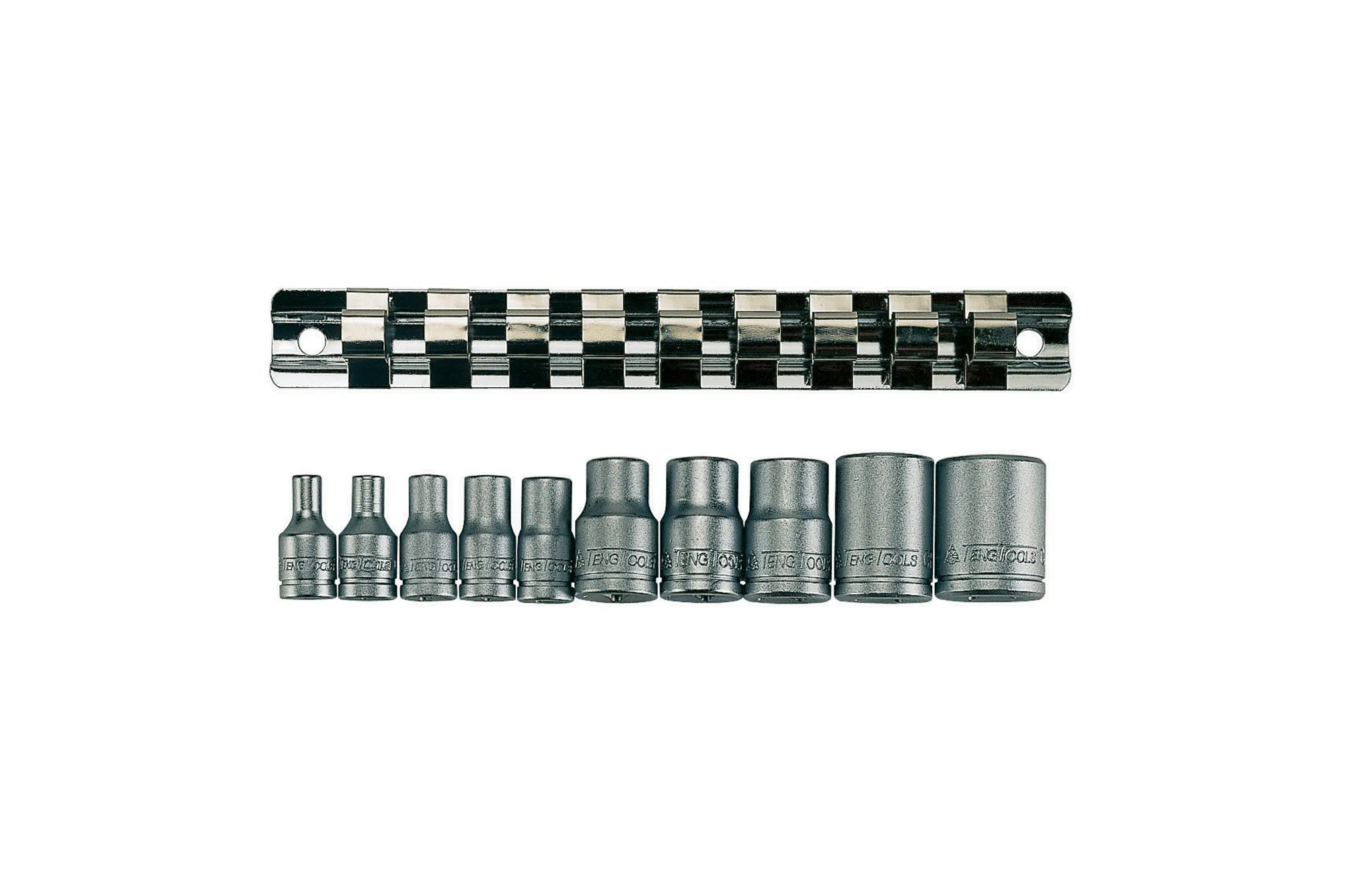 Teng Tools Rail Set 10 Pc 3/8 1/4 D M3814