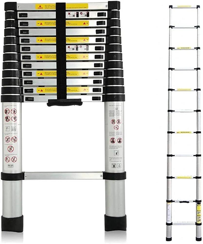 Safeline Telescopic Ladder with Bag 3.8M Monaghan Hire