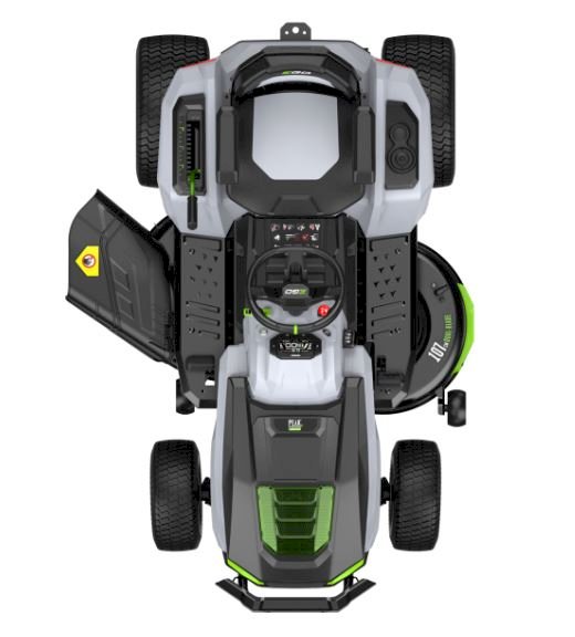 EGO TR4201E – 107cm (42”) Ride-On Side Discharge Tractor Mower