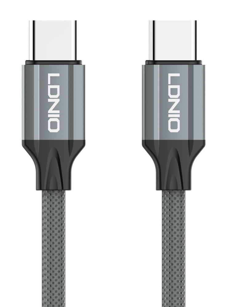 LDNIO cable USB-C to USB-C LC441C, 65W PD, 1m
