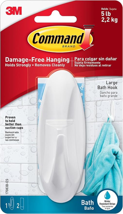 Command Designer Hook, White