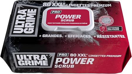 UltraGrime PRO Power Scrub Clothwipes