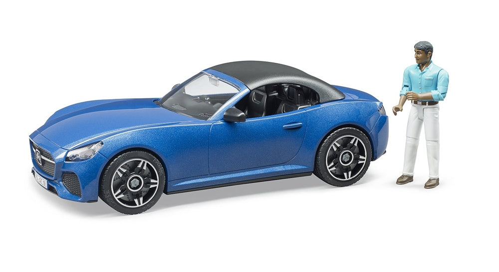 BRUDER ROADSTER WITH DRIVER B10/3481