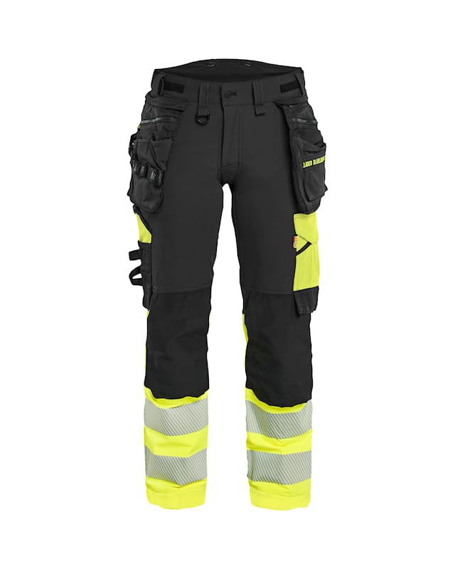 Blaklader 702516489933 7025 Women's Hi-Vis trousers 4-way stretch