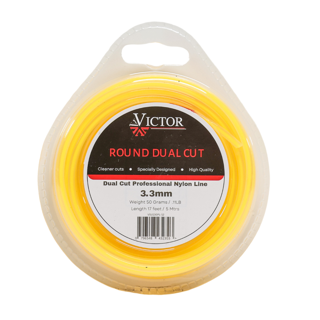 Victor Dual Cut Professional Nylon Line 3.3mm VSU130PL-12