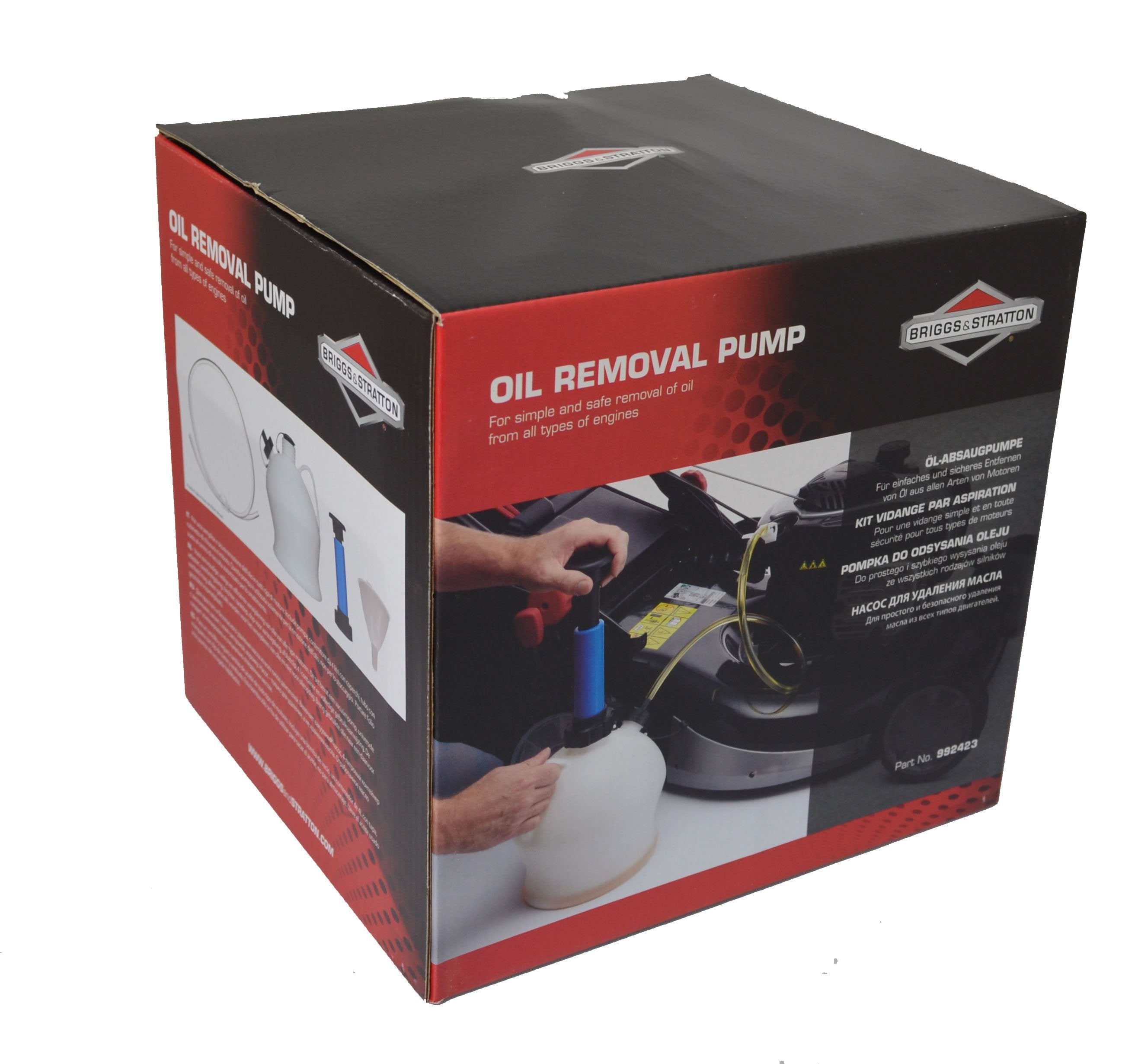 Briggs Oil Removal / Drain Pump 4Ltr 992423