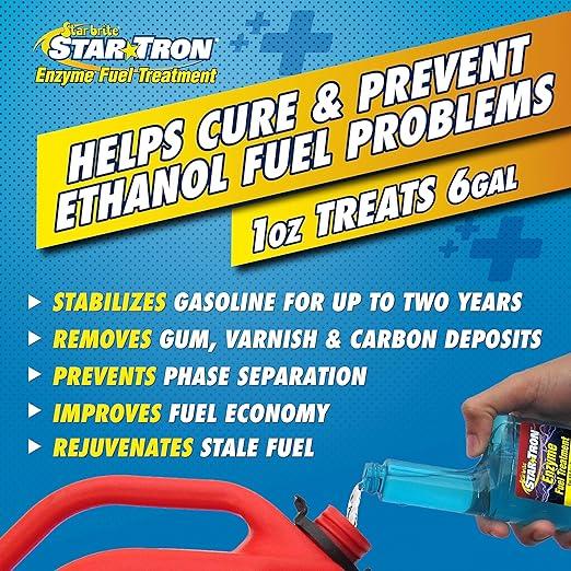 Star Tron Ethanol Shield, Enzyme Fuel Treatment 237ml (2 Cap fulls per 4 Litres) Monaghan Hire