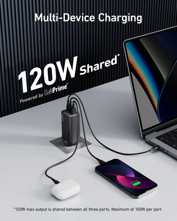 Anker Prime Power Bank 20,000mAh, 200W, W Smart Display 100W Type C cable included A1336011