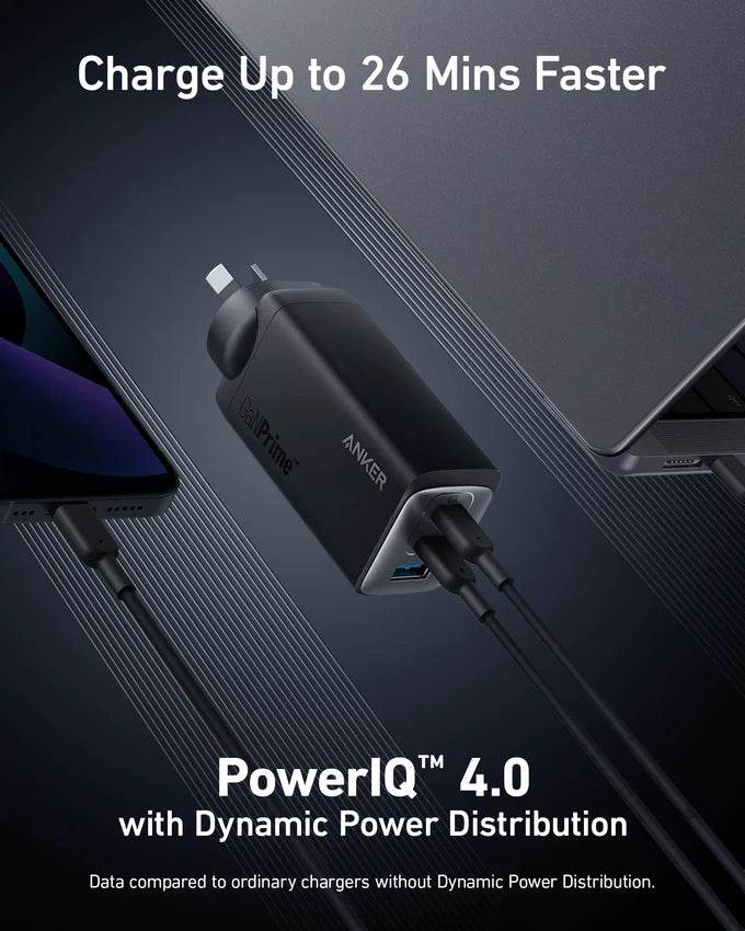Anker Prime Power Bank 20,000mAh, 200W, W Smart Display 100W Type C cable included A1336011