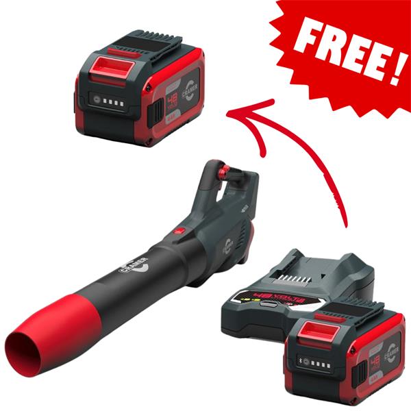 Cramer 48B800K4 48V Cordless Blower (1X4Ah) (With Free extra 4ah Bettery)