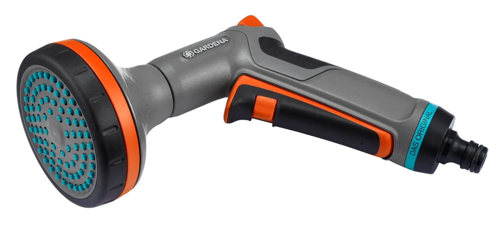 Gardena Comfort sprayer for flower beds, adjustable spray jet, trigger lock Article No. 18319-20