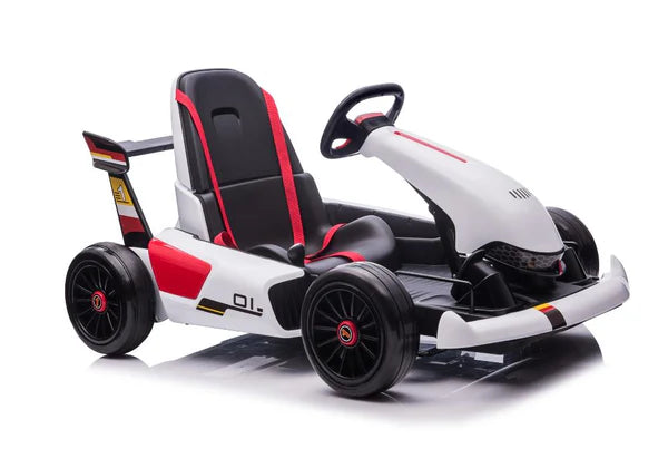 Kids Ride On Electric Drift Go-Kart with Parental Control – High-Speed Fun & Safety 24V