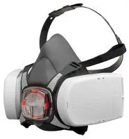 P3 (FFP3) Force 8 Half Respirator / Dust Mask with Press To Check Filters, Medium -  BHT0A3-0L5-N00