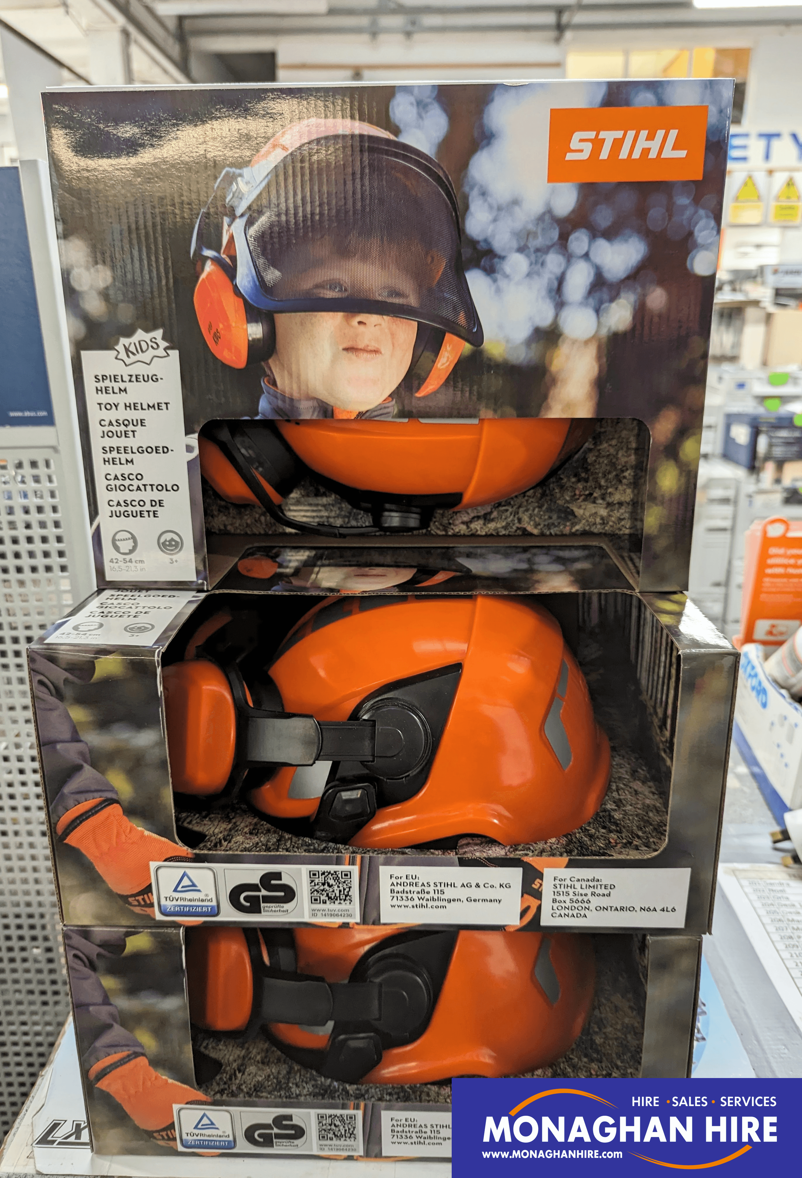 STIHL CHILDS HELMET Monaghan Hire