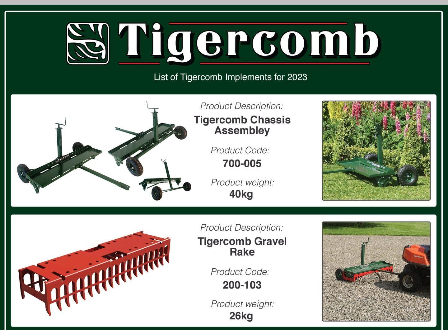 Tigercomb Gravel Rake Monaghan Hire