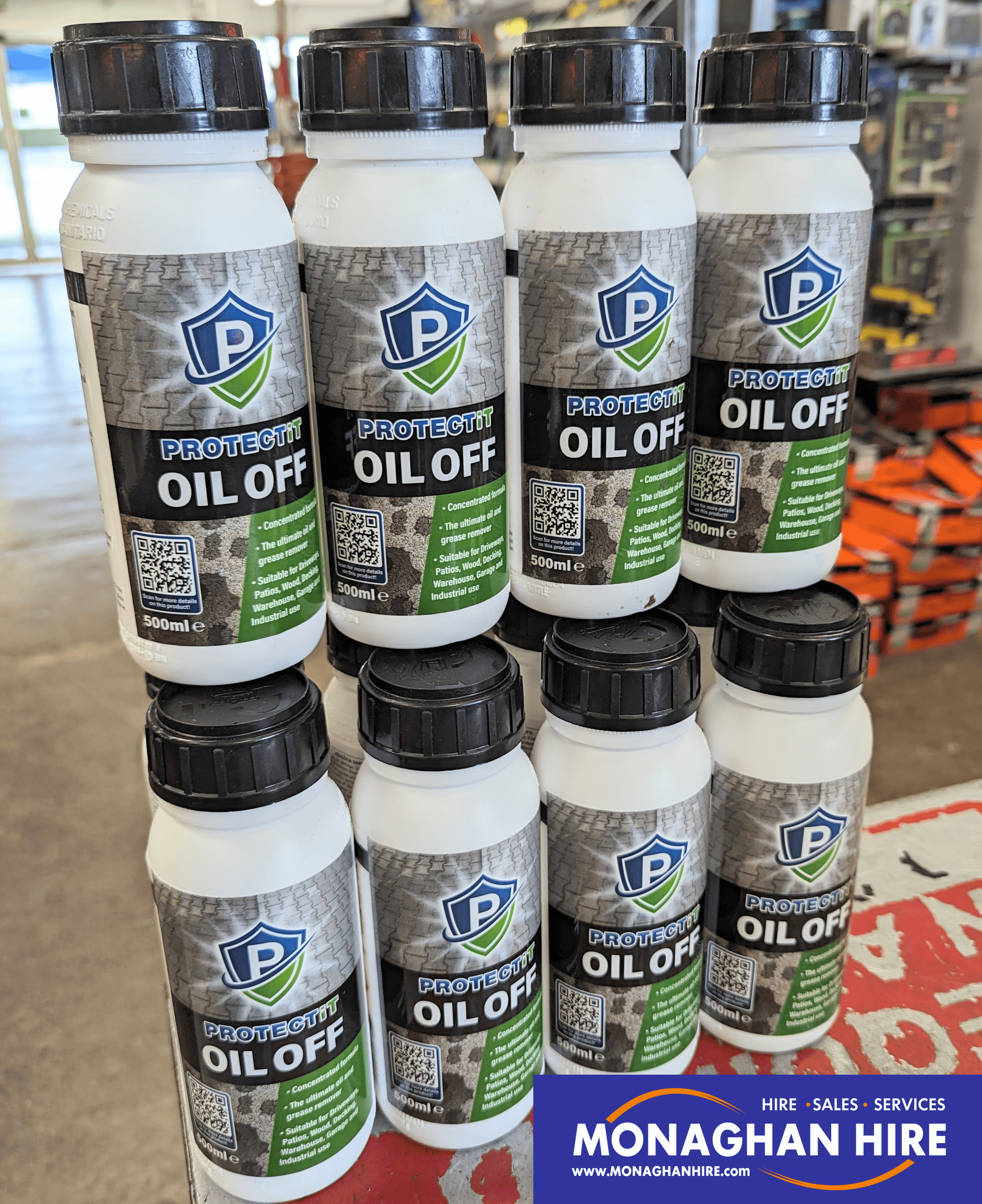 ProtectiT Oil Off 500ml Monaghan Hire
