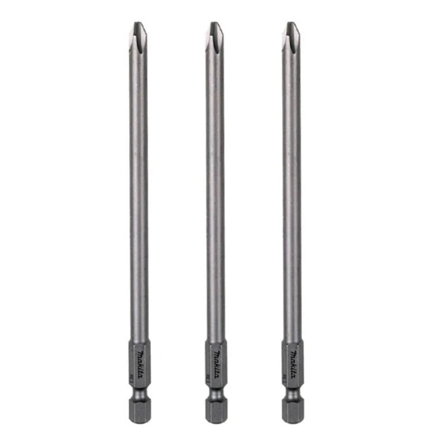 Makita PZ2 157mm Autofeed Screwdriver Bits for BFR550/6843 - Pack of 3