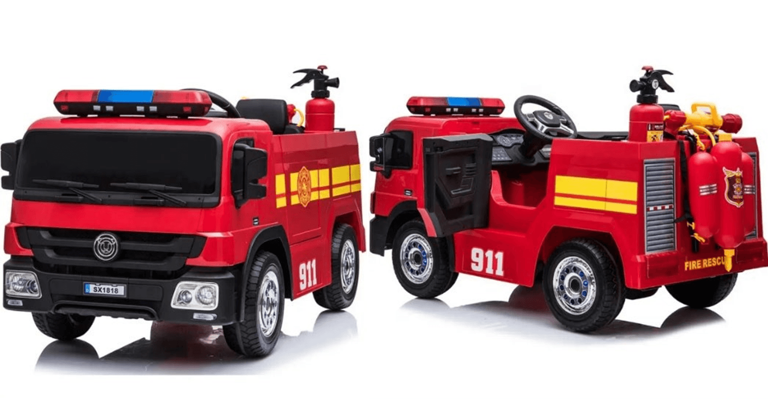 Kids RIDE ON FIRETRUCK 12v
