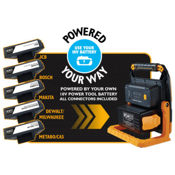 JCB KONNECT 4500 LUMEN SITE LIGHT | JCB-SL-KONNECT4500