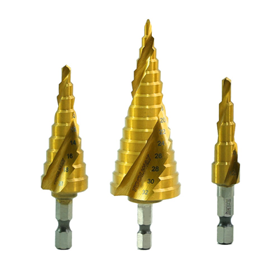 Toolway HSS Step Drill Bits Set 3pc