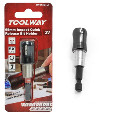Toolway 65mm Impact Quick Release Bit Holder TW21304.A