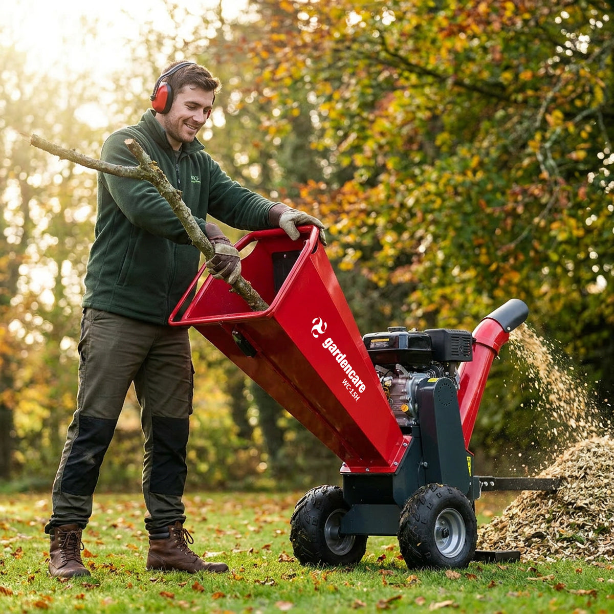 Gardencare WC-15H 5 INCH wood chipper