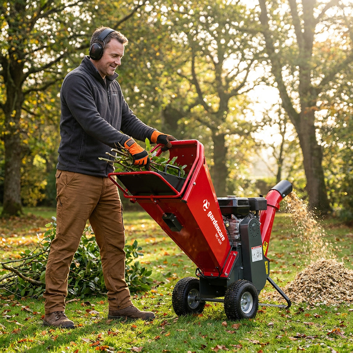 Gardencare WC-65H 4 INCH wood chipper 5E-WC-65H