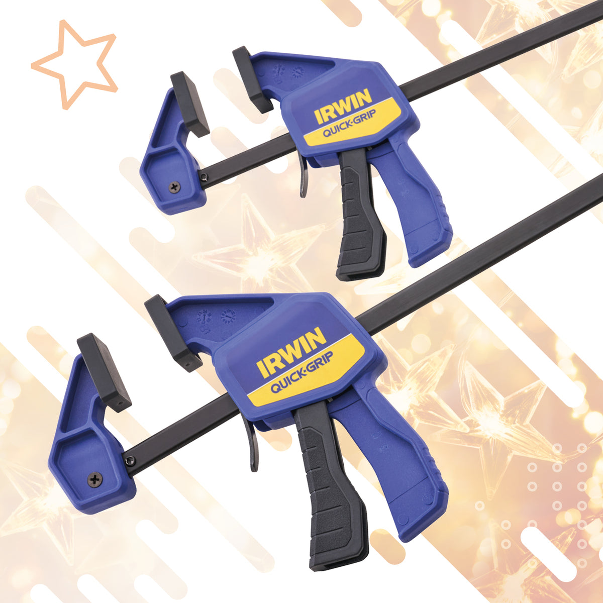 IRWIN 300mm Quick Change Bar Clamp Twin Pack XMS26CLAMP