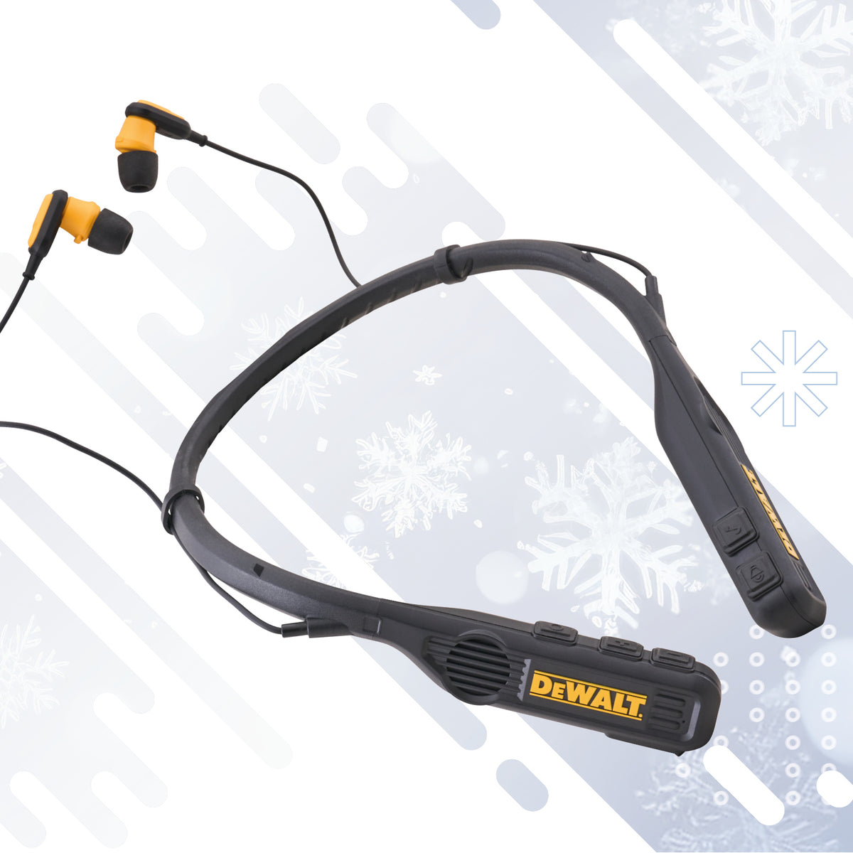 DEWALT BLUETOOTH HEADPHONE & SPEAKER XMS26NECK