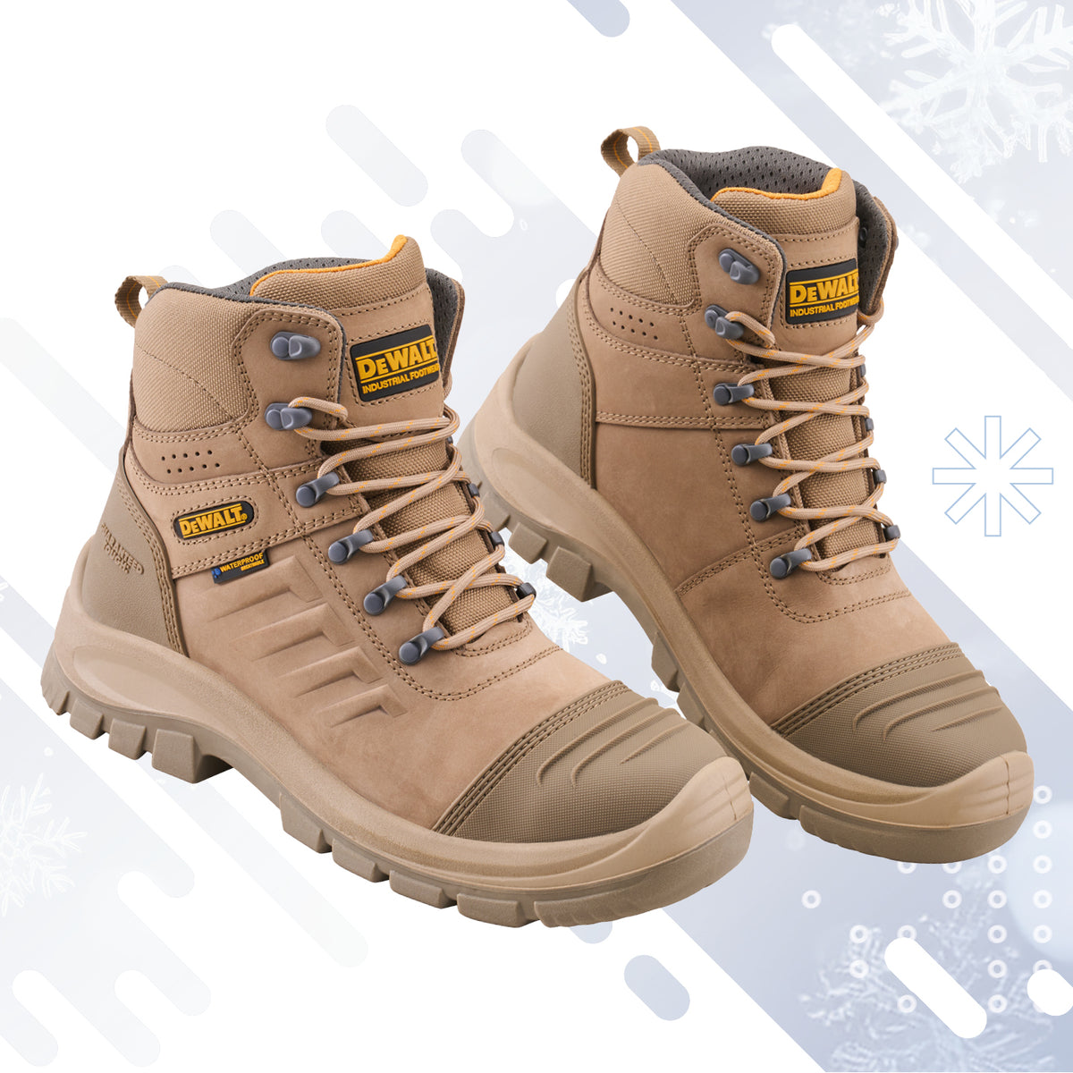 DEWALT STONE WATERPROOF WORK BOOTS XMS26SNOW