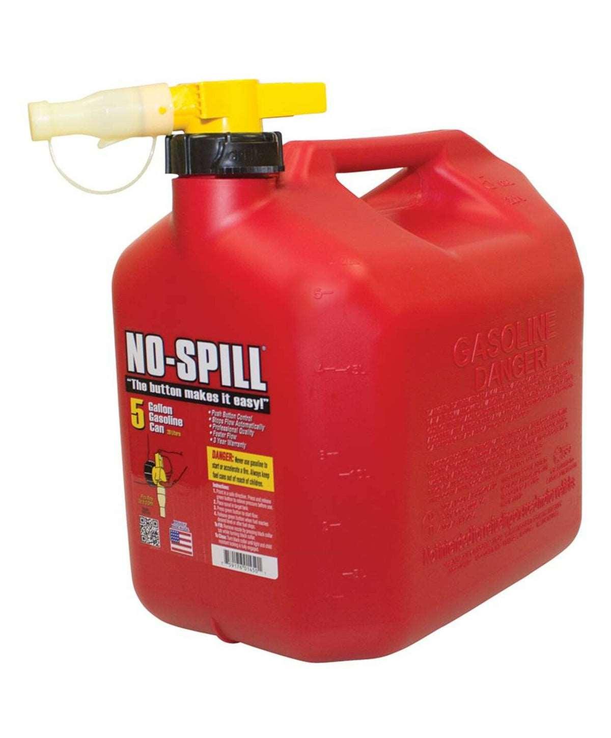 AMA No Spill 1456 Fuel Can, 20 Litre Plastic