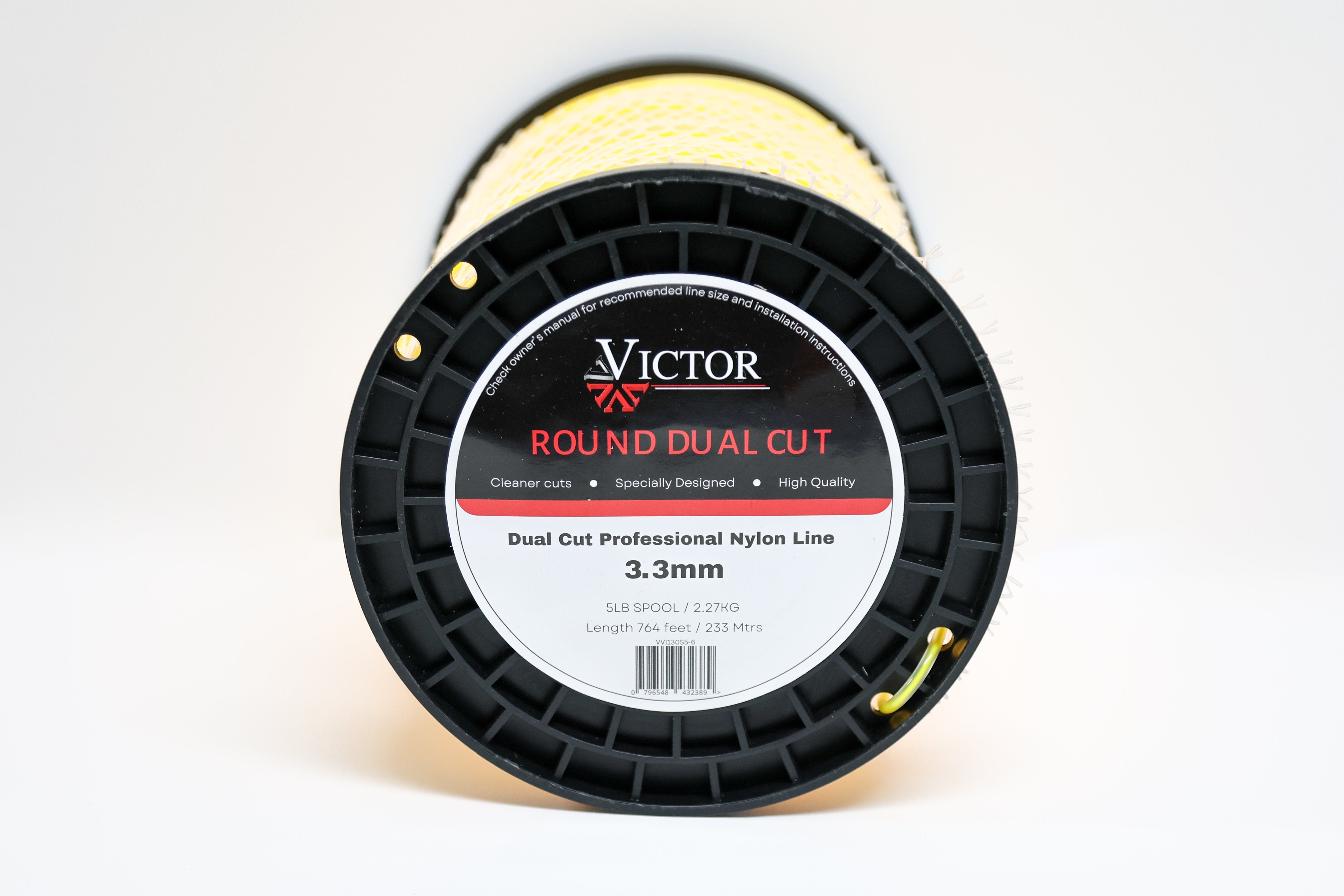 Victor Dual Cut Professional Nylon Line Ø3.3mm Spool (764ft / 233m) VVI130S5-6