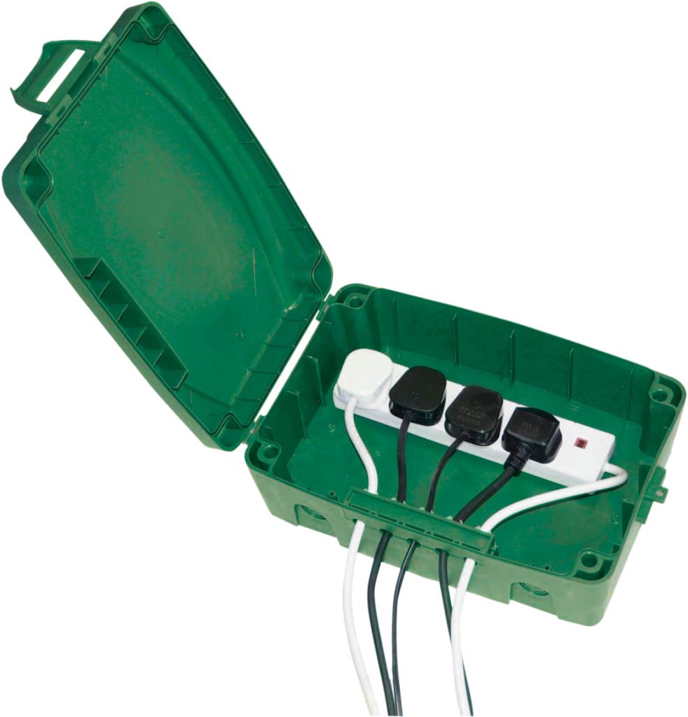 IP54 OUTDOOR DRY BOX GREEN 837244