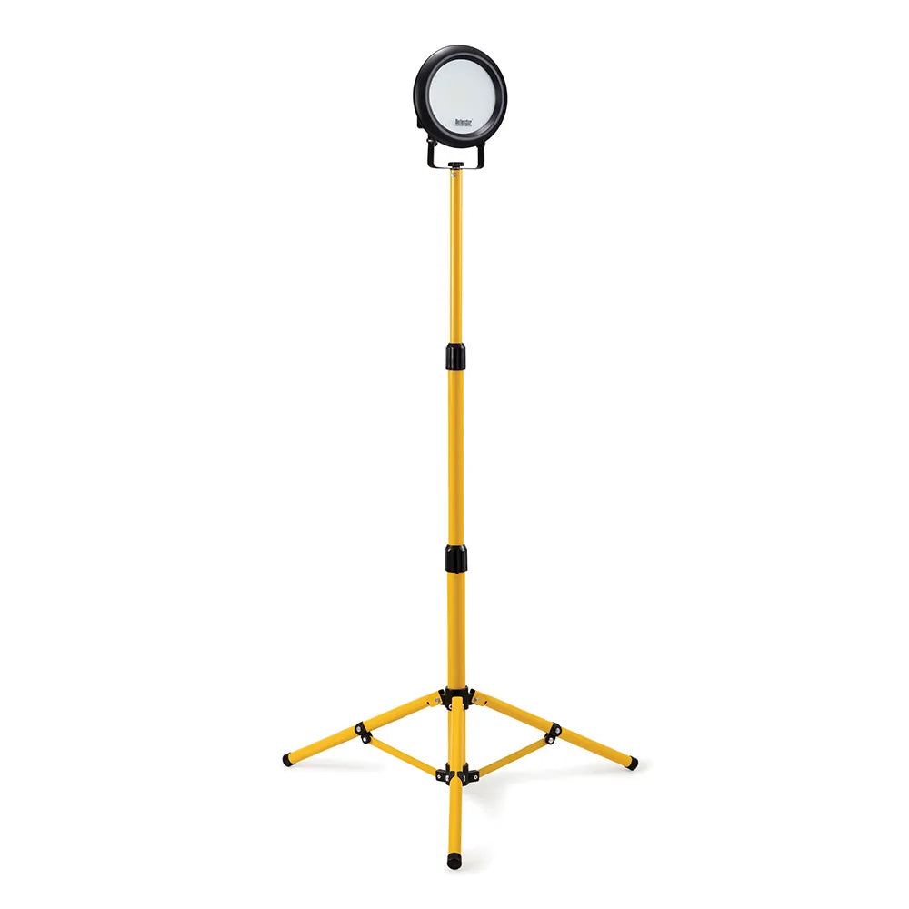 Defender DF4000 LED Site Light – Single Head, 230V with Telescopic Tripod