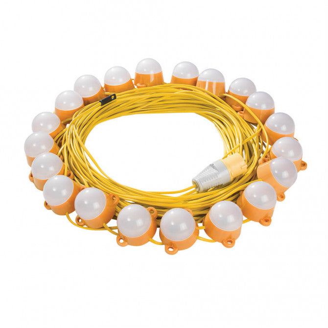 Defender E89818 50M Led Encapsulated Festoon String Lights 100W, 110V 100W Each 1