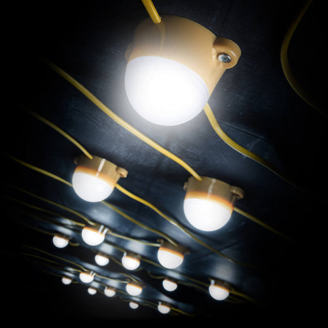 Defender E89818 50M Led Encapsulated Festoon String Lights 100W, 110V 100W Each 1