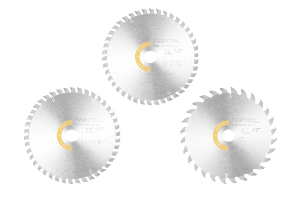 Festool Circular Saw Blade Set 160MM 3 PACK 578547