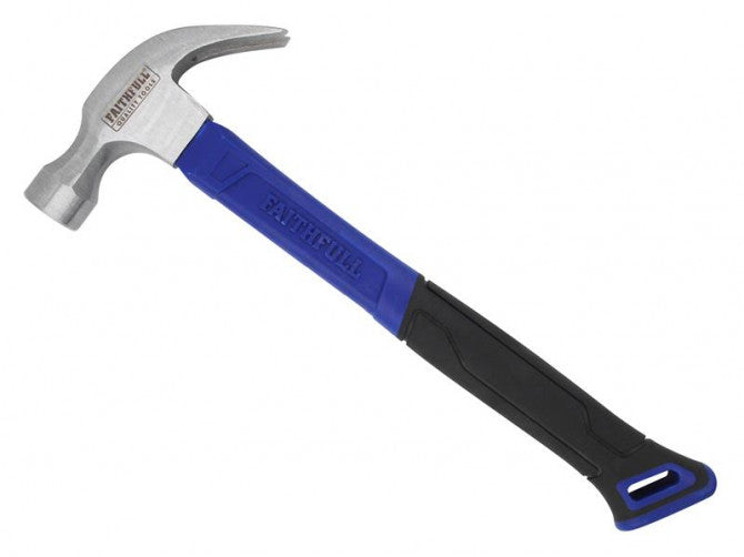 Faithfull FAICH20FGN Claw Hammer Fibreglass Shaft 567G (20Oz) XMS25FGHAM
