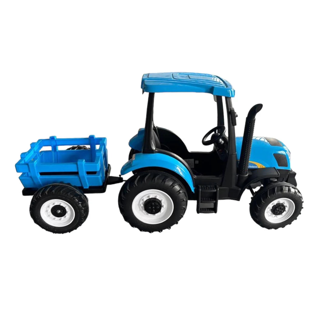 Kids Ride On Licenced New Holland Tractor & Trailer Kids Ride on 24V